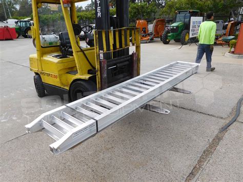 heavy duty skid steer trailer loading ramps|10x16 trailer ramps.